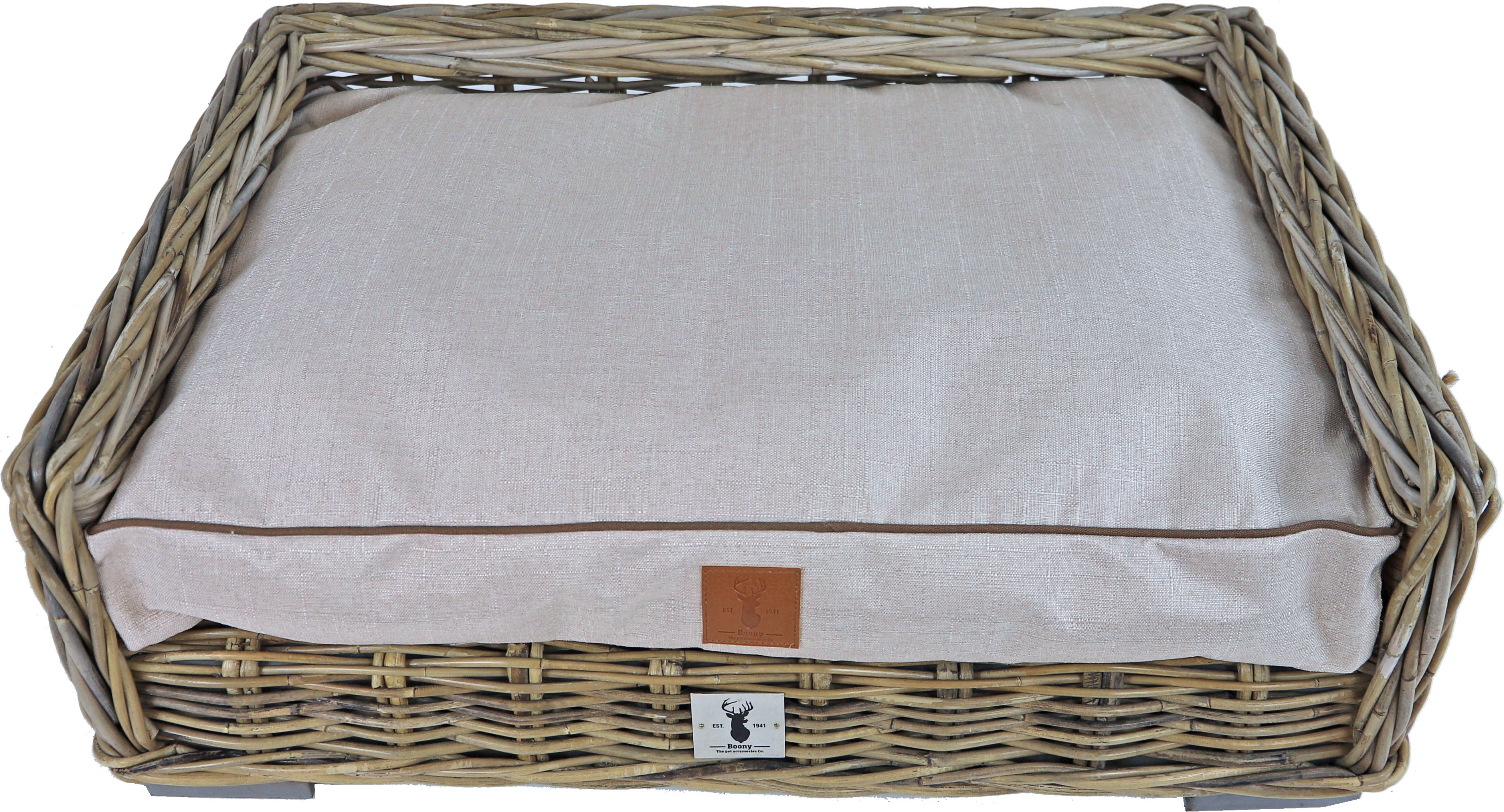 AnimalstoreXL Boony Est1941 Bed Rotan 70x50cm