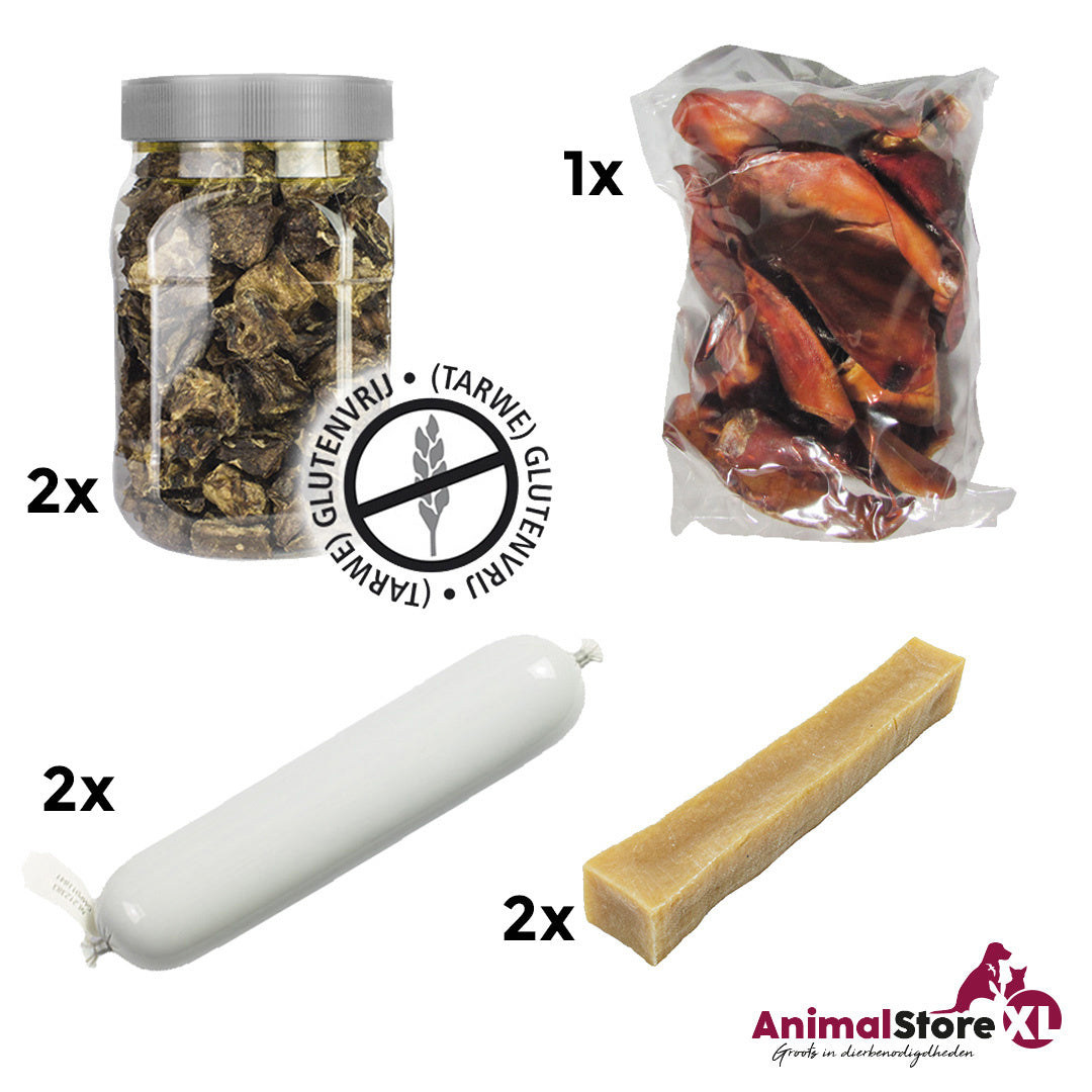 AnimalstoreXL Hondensnacks Glutenvrij XL Bundel